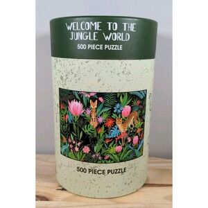 Welcome to the Jungle World 500 Piece Jigsaw Puzzle with Poster New